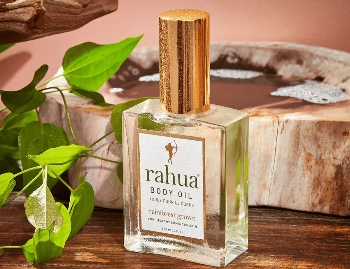 Rahua Body OilShop here₹12,770Sometimes you want to coddle your limbs as you do your face, and this body oil is ideal for it. It has all the nutrients and antioxidants—in the form of some ingredients native to the Amazon rainforest—you want to feed thirsty skin: guayusa to protect it from free radicals, rahua to nourish and quinoa to promote healing and brightening. 