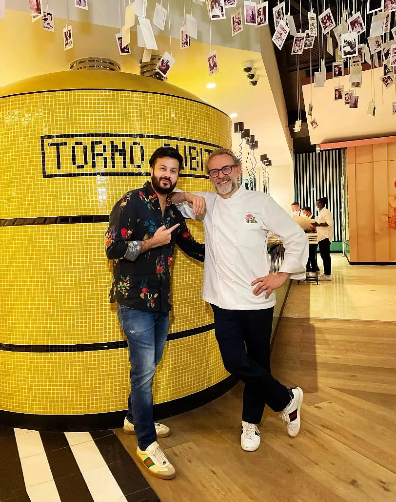 Bottura was visiting Mumbai for a special collaboration with Masters of Marriott Bonvoy and Culinary Culture. Image: Culinary Culture 