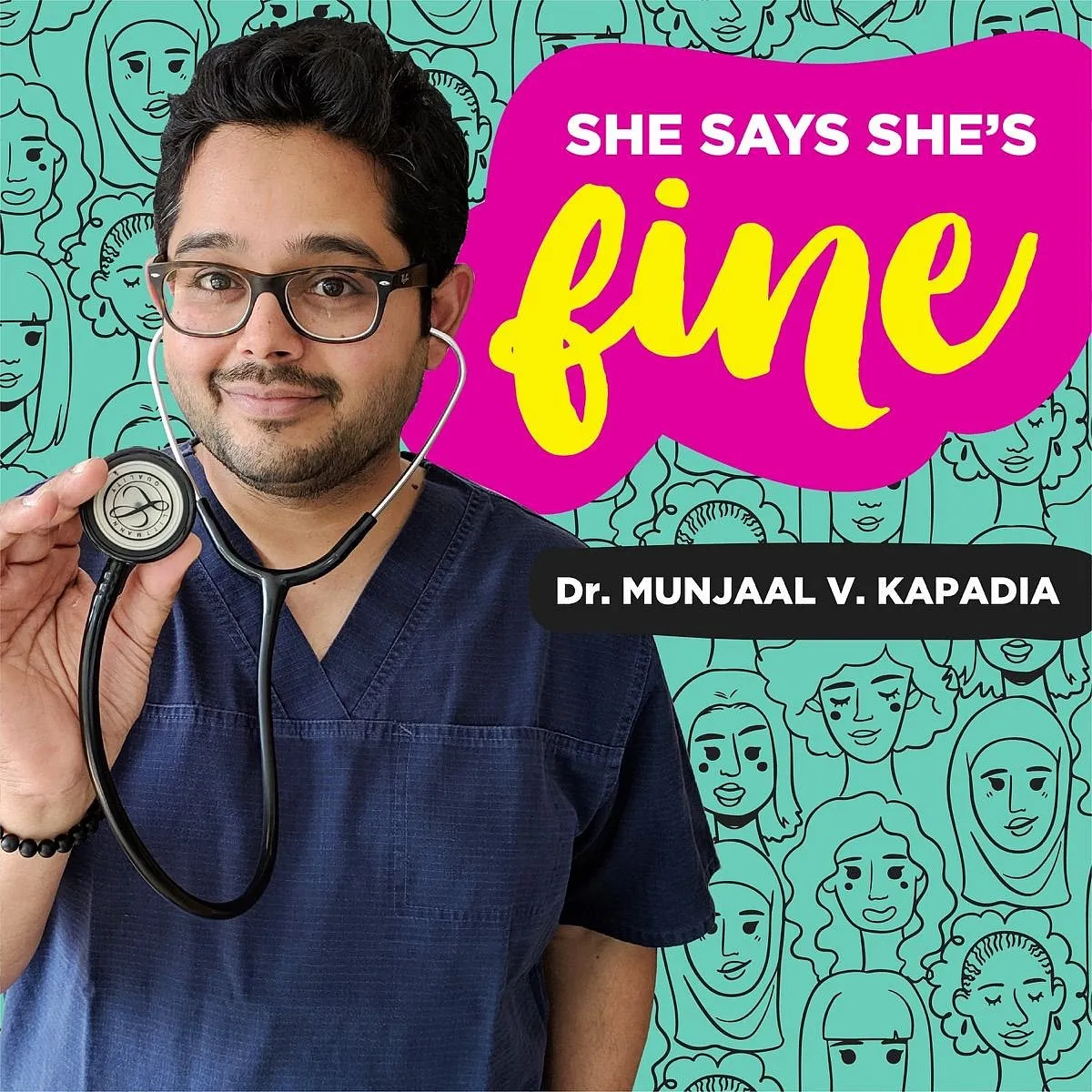 If you want to start interesting conversations, listen to She Says She’s FineThis limited series podcast—helmed by Dr Munjaal Kapadia—broaches topics like PCOS, sex, pregnant, contraception, miscarriage and menopause in a way that speaks to the modern Indian woman. The gynaecologist (and his guests) speak about topics that are usually swept under the rug, like period pain, issues with infertility and sexually transmitted diseases. The loose structure and flowing conversation allows Indian women to talk about their health in a way that is relatable, easy to understand, and even funny at times.Hear it here 