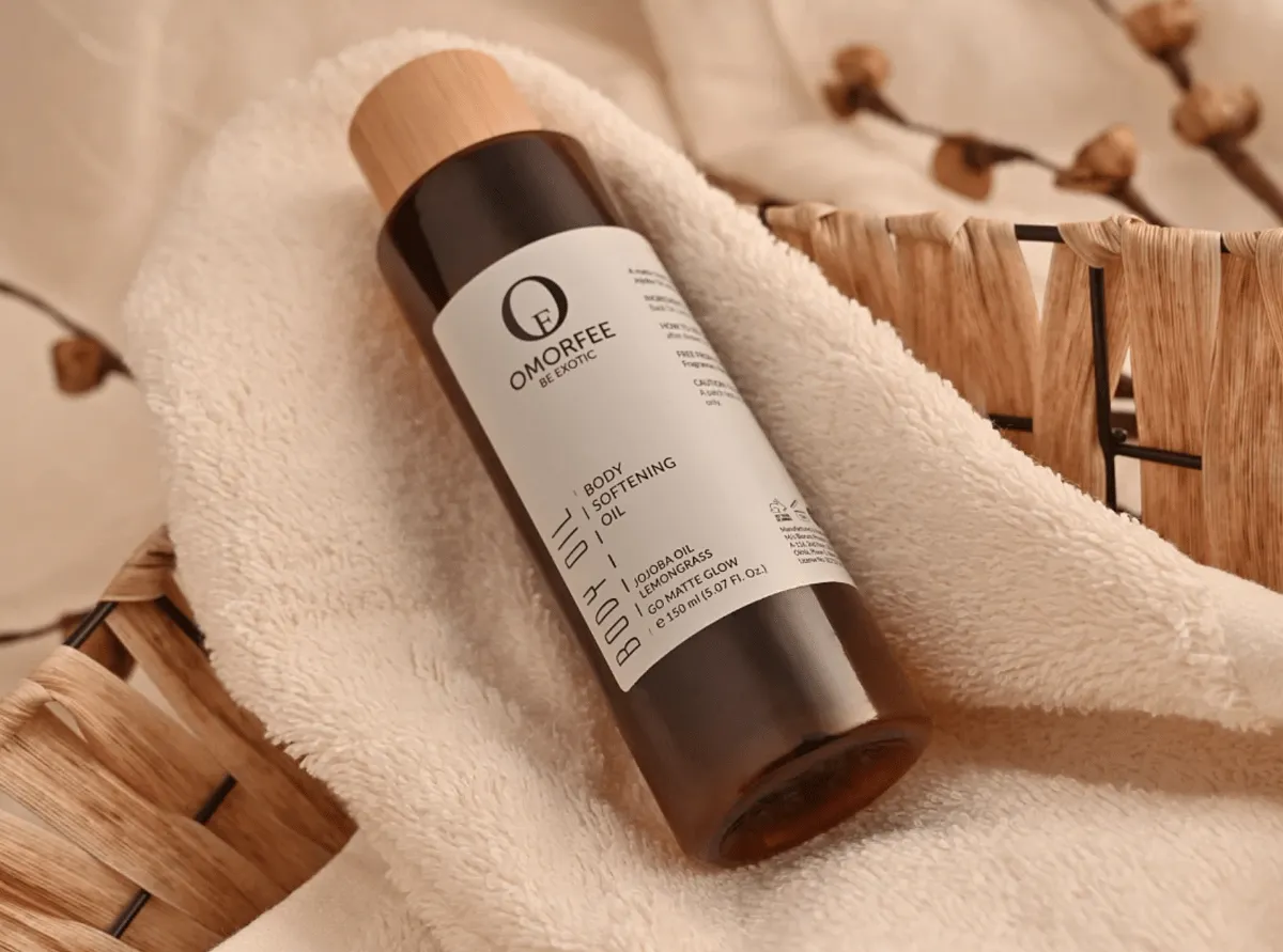 Omorfee Body Softening OilShop here₹1,299If you’re struggling with aching muscles after an intense workout, a rub down with this massage will help. It contains rosemary oil to reduce inflammation, while lavender and basil essential oils relax and soothe the skin, simultaneously improving blood circulation for brighter, healthier, more toned limbs. 