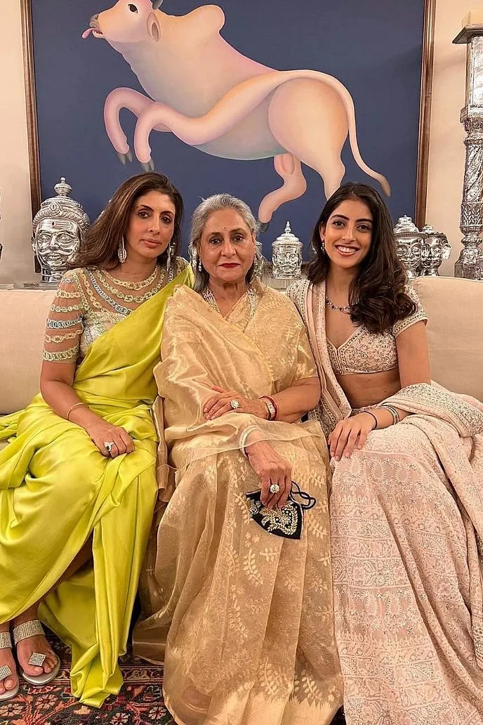Abu Jani Sandeep Khosla's long-term generational clients include Jaya Bachchan, Shweta Bachchan Nanda and daughter Navya 