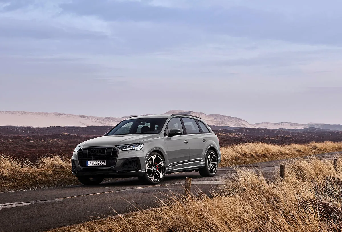 Audi Q7 Driving straight from Ingolstadt, Germany, at ₹79.9 lakh, ex-showroom, the Q7 is the weapon that Audi hopes will take down the mighty BMW X5, the Mercedes-Benz GLE, the Land Rover Discovery and the Volvo XC 90. Its brand new look is a tad subtler than earlier, even though the Matrix LED headlamps with dynamic turn signals continue to be part of its visage. Under the bonnet is a three-litre V6 TFSI turbo-petrol pelting out 335bhp and 500Nm of torque–enough to get to 100kmph in 5.9 seconds and then to a limited top speed of 250. Thedashboard includes a 10.1-inch touchscreen infotainment and an 8.6-inch touchscreen for climate-control functions. It’s loaded to the gills and will add a tidy sum to your bragging rights too. 