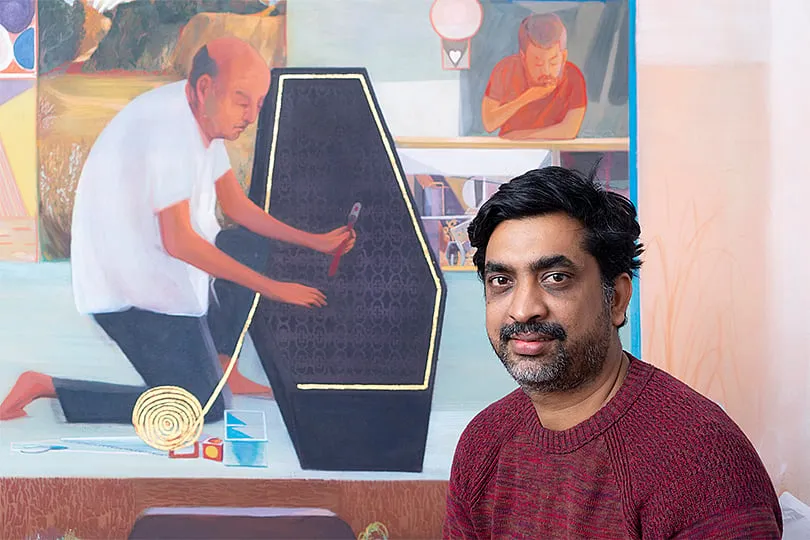 The artist: Mahesh Baliga 