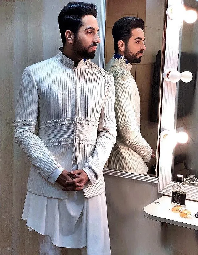 As a celebrity stylist, Isha Bhansali has noticed an evolution of the bandhgala with offbeat cuts and styles. Image: Instagram.com/ishabhansali 