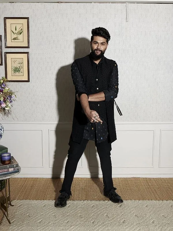 “Fashion is wearable art but in the end, wear clothes that make you happy,” says Kunal Rawal 