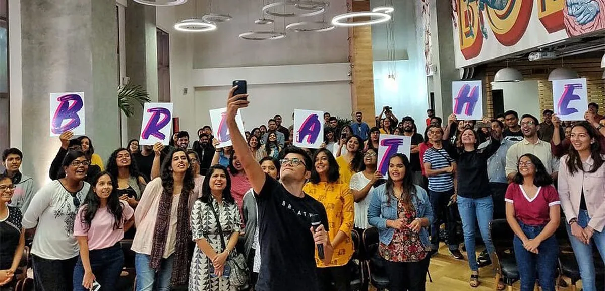 Jovanny Ferreyraat a Bengaluru event 