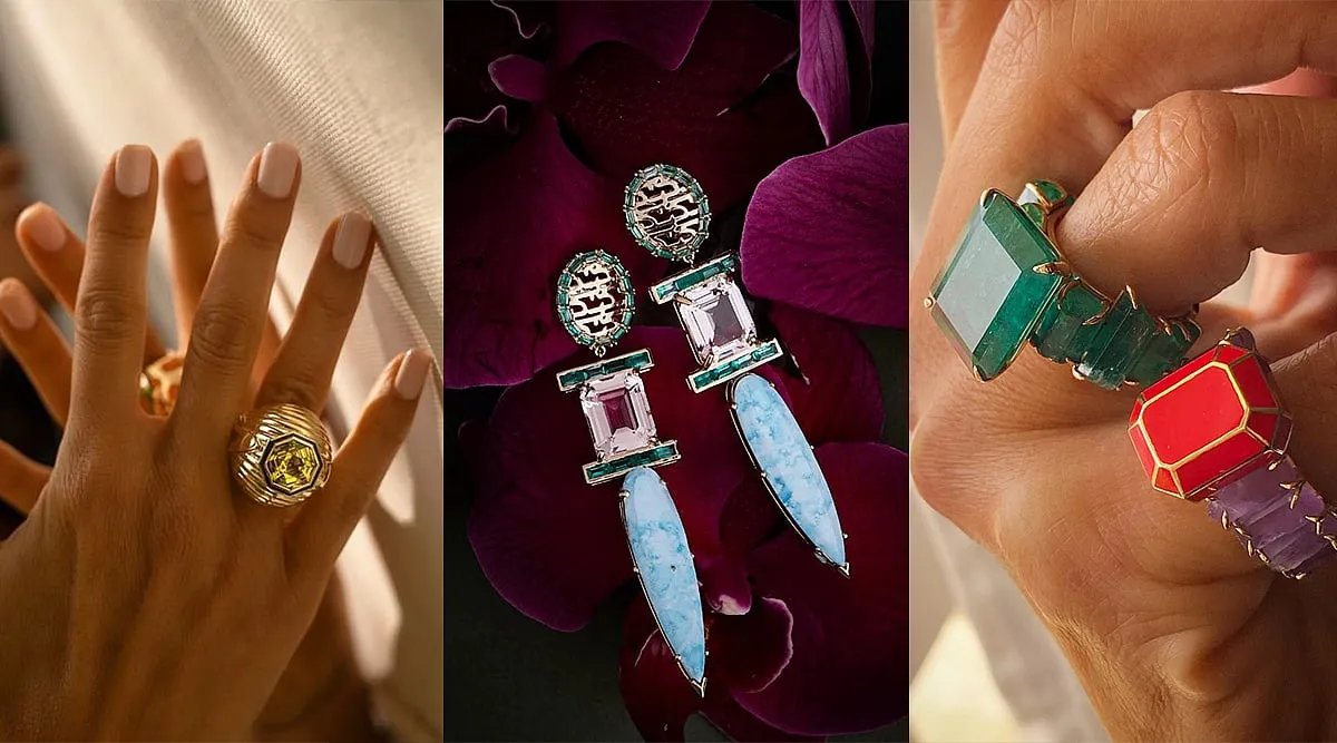 Bil ArabiOne of Dubai’s best-known jewellery labels, Nadine Kanso’s Bil Arabi is instantly recognisable, thanks to her use of colourful enamel on gold and her signature Arabic calligraphy. A perfect combination of classic and contemporary, her pieces are best described as modern heirlooms.What to buy: The Arabic calligraphy bangles and the alphabet signet rings.Where to shop:Bilarabi.ae 