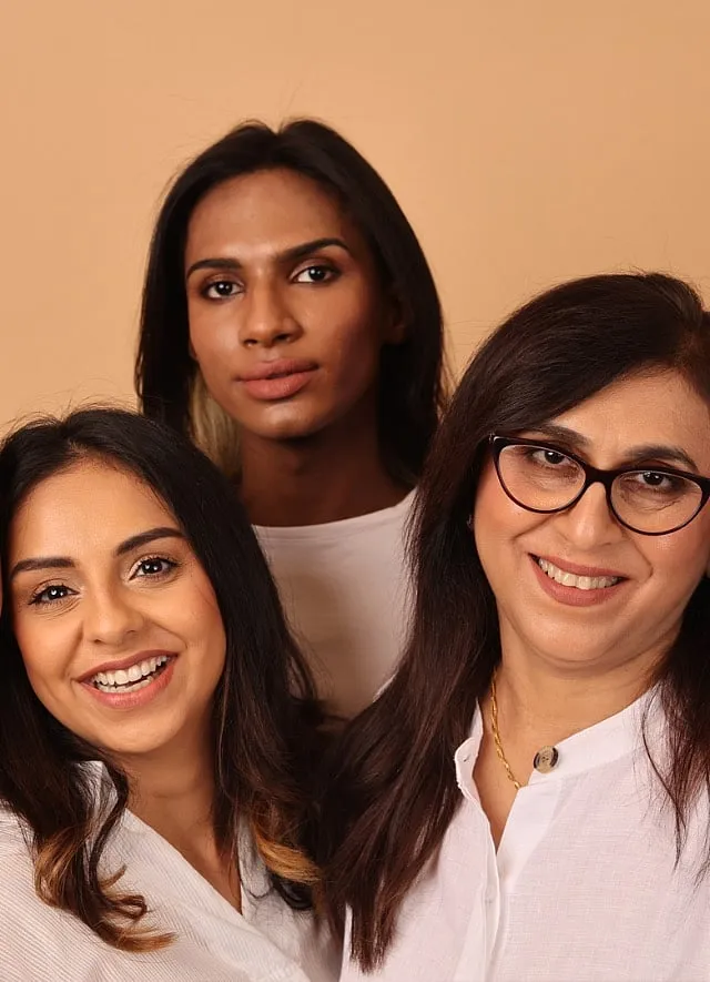 “When we were launching lipsticks, I had my mom be a part of the campaign,” says social media influencer and founder of beauty brand Wearified, Aanam Chashmawala. 