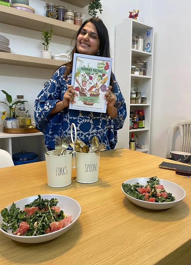 Lawyer-turned-food blogger, Karishma Mehta is best known for her work at Bowled Over by Kari and  has co-authored a book, Healthier Together 