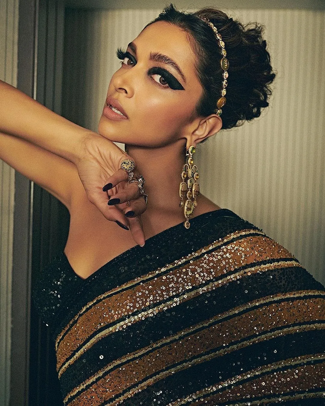 Stylist Natashaa Bothra thought Padukone’s bold eyeliner looked great despite it getting  trolled  