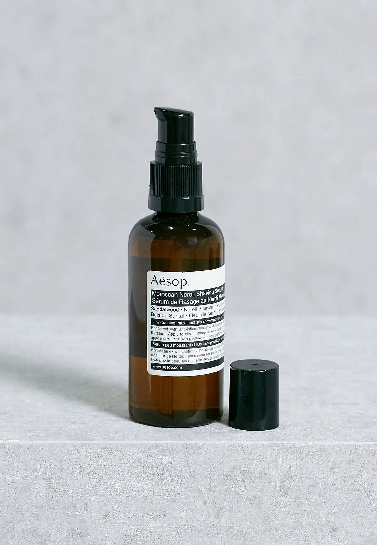 Aesop Moroccan Neroli Shaving Serum₹2900Shop hereThis serum creates the perfect friction-minimising cushion between the skin and your razor. It protects against irritation, and the panthenol content leaves skin feeling soft, supple and nourished. The slick makes it easier to shave too, making the process that much quicker. 