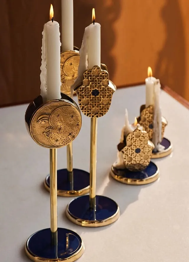 “To watch the flame of a candle flicker in the dark, the reflections on the wall or against a mirror distract the mind alongside a soothing fragrance,” says the founder of Suite No 8.  