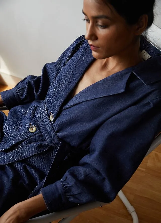 “The biggest challenge we face with denim is that we're unable to make form-fitting, figure-hugging, shaping denims,