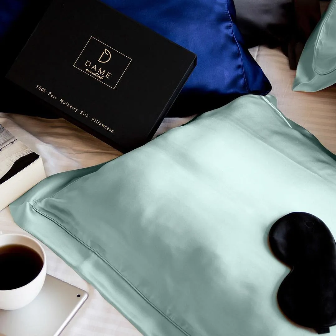 Dame Essentials Mulberry Silk Pillowcase₹ 1,600Shop hereWhat you sleep on also changes the game. Cotton pillowcases are fibrous, so they land up drawing natural oils out of the hair and leave your strands looking dry and more prone to frizz. Try swapping it for a silk one, which prevents breakage, ensures that the moisture levels stay untouched and actually lets your hair serums and oils do their job. 