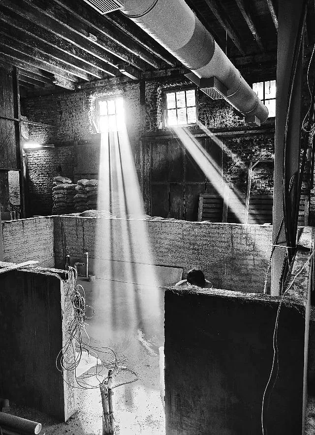 The original space in which IF.BE is located was crowded but with ample sunlight that drew Kamal Malik to the location  