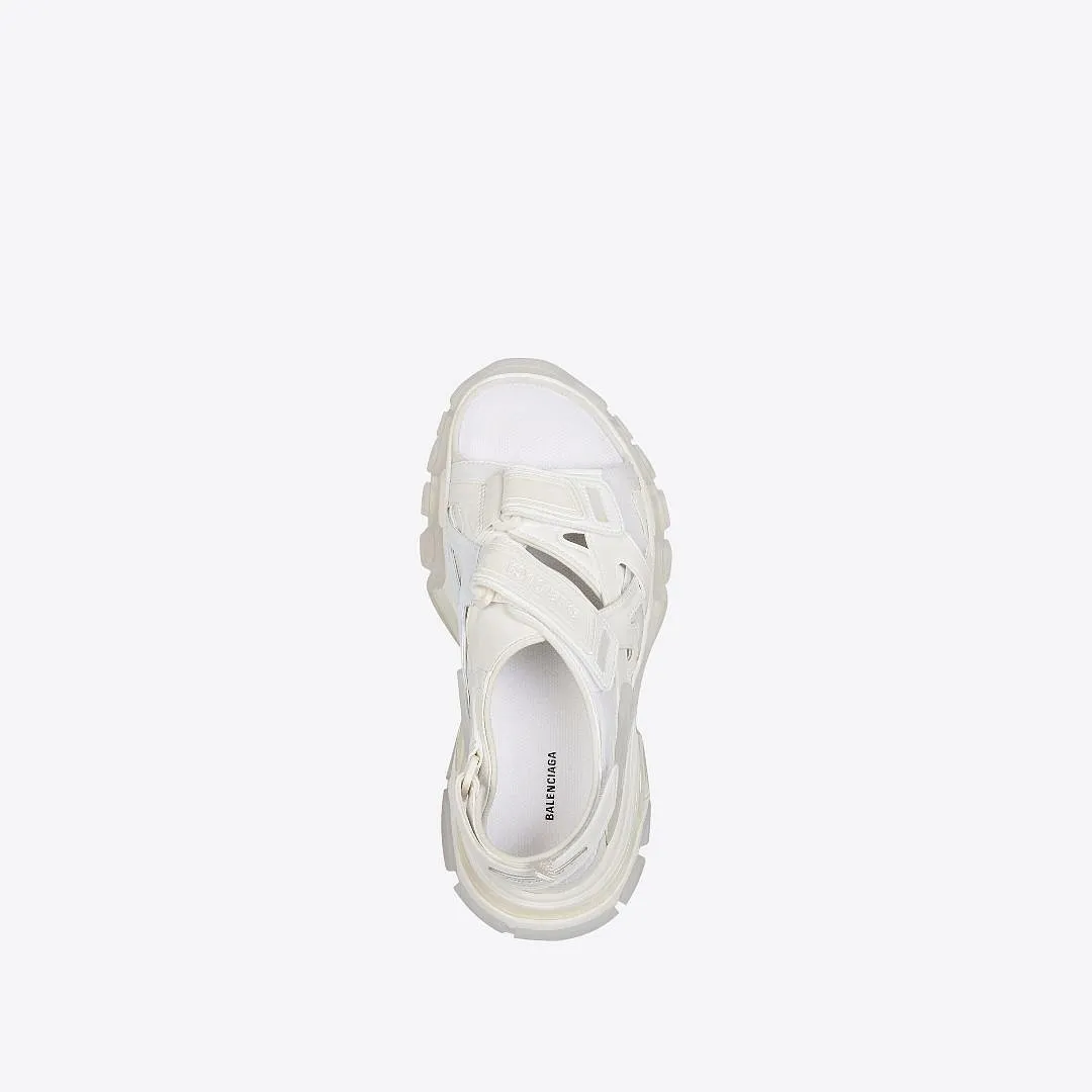 Balenciaga delivers a chunky, deconstructed sandal that draws from its Track.2 sneaker 