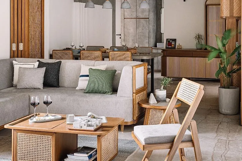 Jeet Soneji designs spaces keeping a pure material palette, textural tactility and impeccable quality in mind; Image: Ishita Sitwala 