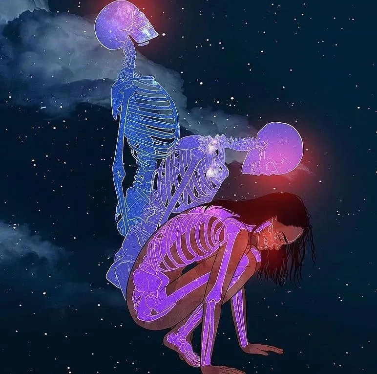 Self care and an inward focus will go a long way . Image: Monique Muñoz Mazzolini via The Artidote 