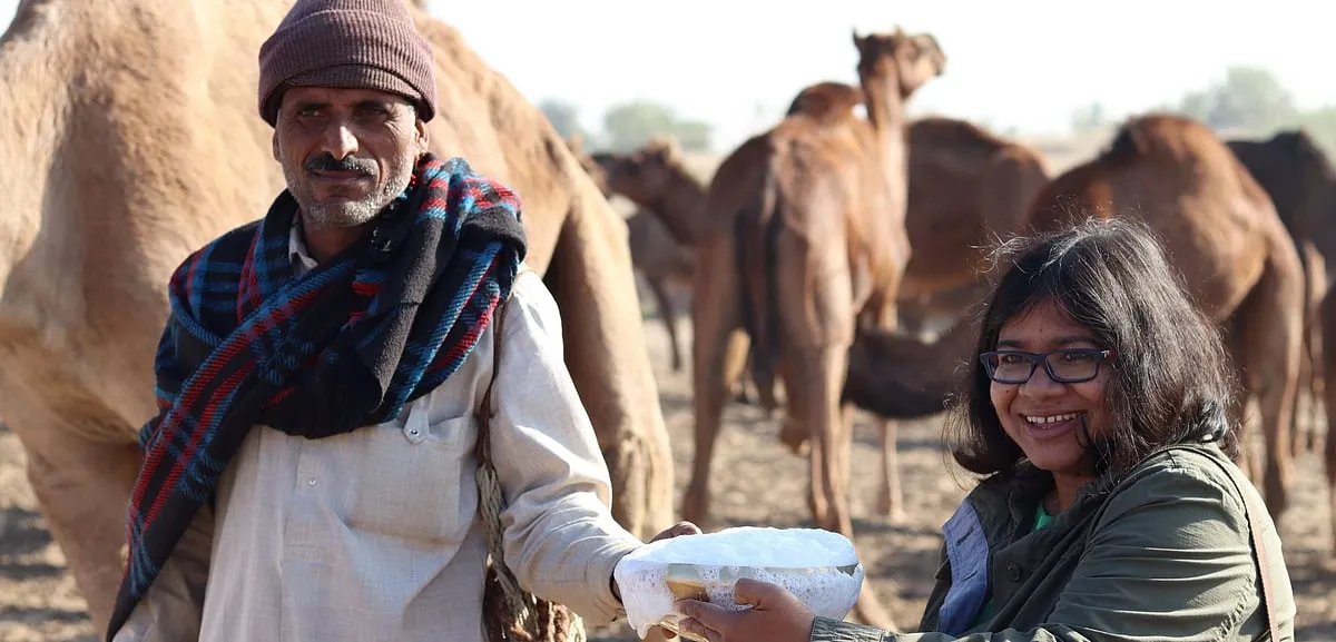 Namrata Sundaresan, one of the founders of Käse Cheese has partnered with Sahjeevan (Centre for Pastoralism) to use cheese-making as a tool to try and create an impact in the community 