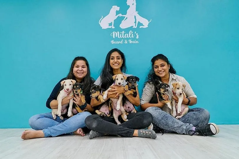 Starting them young, is a good way to go with your puppy training; Image: Mitali Salvi  