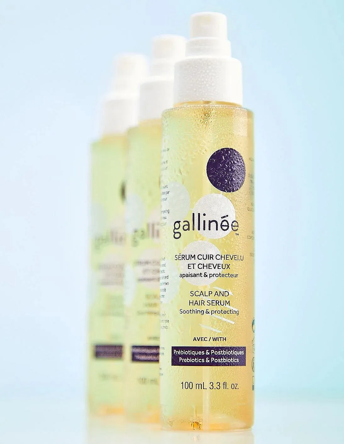 Gallinee Scalp and Hair Serum₹2,700Shop hereThis serum contains artichoke extract to preserve the cohesion of cuticle scales. This helps maintain the hair’s protective outer sheath. Along with fermented rice water, lactic acid and prebiotics, applying the serum onto the scalp and strands ensures that your hair is more resilient and a lot shinier. 