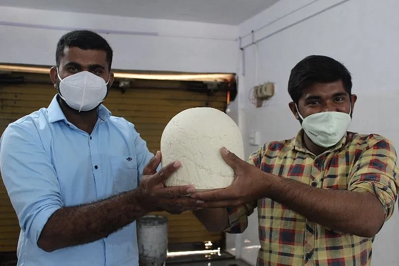 Two young men from the Maldhari community in rural Gujarat have learned how to make artisanal cheese  