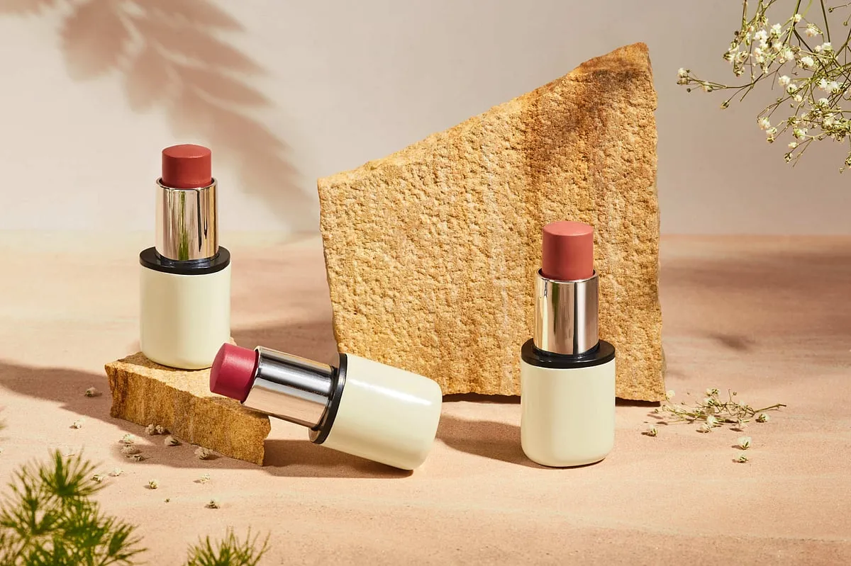 asa Lip & Cheek Tint₹1,300Shop hereThis creamy stick works for people of all skill levels: it’s the easiest product to just swipe on and tap in. The soft, buttery texture is infused with oils like avocado, walnut and moringa, so you end up moisturising your skin when it's on. Look ma, no brush! You can apply this straight from the stick and just tap-tap-tap in with your fingers to blend. 