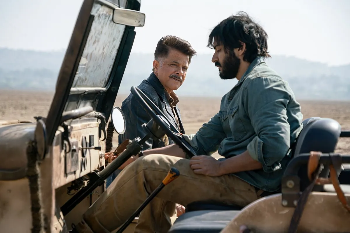 Thar (Netflix Original Film)Premiere Date: 6 MaySet in the 1980s, Thar is the story of Siddharth (Harshvarrdhan Kapoor), an antiques dealer whose visit to a remote village in Rajasthan coincides with a spate of violent killings. As the outsider, he immediately rouses local cop Surekha Singh’s (Anil Kapoor) suspicion.Why we’re looking forward to it: The last time this father-son duo shared screen (albeit briefly) was in the highly entertaining AK vs AK (2020).Image: Netflix 
