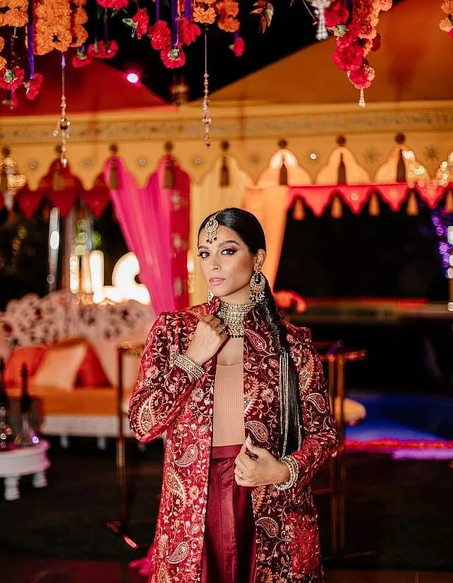 While men are adapting bandhgalas in their everyday wardrobe, women, too, are including it in their closets. Image: Instagram.com/lilly 