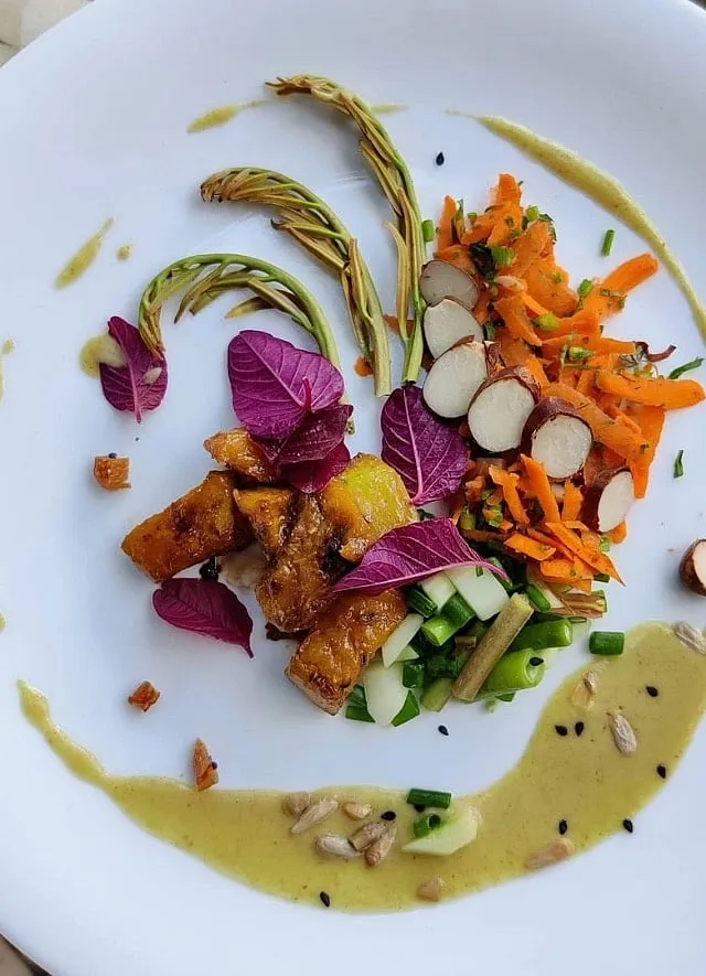 Instead of receiving briefs, Sai Sabnis now works with bananas and curry leaves, blue cheese and carrots 