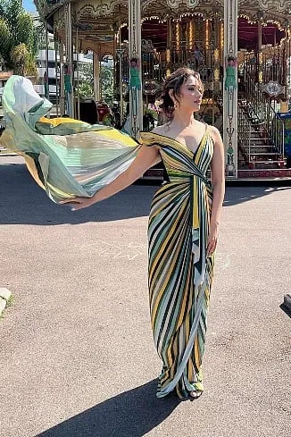 Amit Aggarwal's looks were a popular choice this year and is seen on actor Tamannaah Bhatia here 