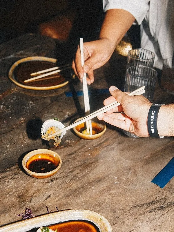 The Koishii menu is equally devoted to a sushi bar, a hot kitchen and robata grill. Image: Eeshani Mitra 
