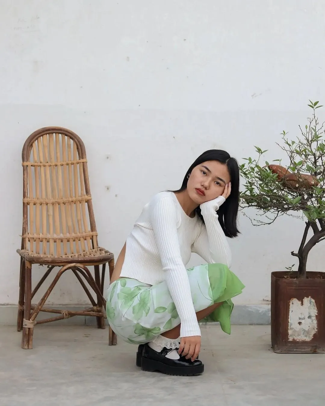 Ngaijodee Guite:Ngaijodee Guite’s Instagram feed is a lesson on how to nail the school-girl look the right way with the help of basics in your closet. Guite’s signature look can be narrowed down to a uniform of buttoned-down shirts over mini skirts with knitted vests on top. Apart from being a stylist and a model, Guite is also a curator of an Instagram thrift shop called DC–Dee Thrifted Collection. If Karan Johar needs style inspiration for the next installment of Student of the Year, he should probably follow Guite’s Instagram.Instagram: @dee.guite 