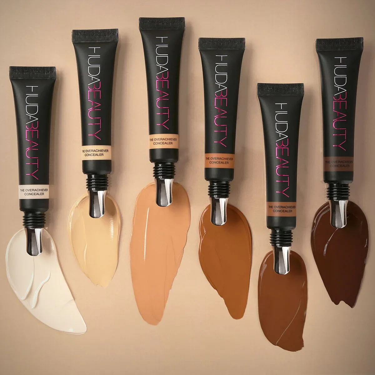 Huda Beauty Overachiever High Coverage Nourishing Concealer₹2,520Shop hereThis concealer packs some serious coverage—the formula is made of 31 per cent pure pigments, so you know it’ll camouflage everything you want to cover. It won’t budge either; it is enriched with long-wearing polymers which fuse to the skin, giving you water-resistant, transfer-free coverage that just won’t slip or move. It also has a zamac metal tip (the kind that you find in depuffing eye creams) so it cools and soothes as you apply. 