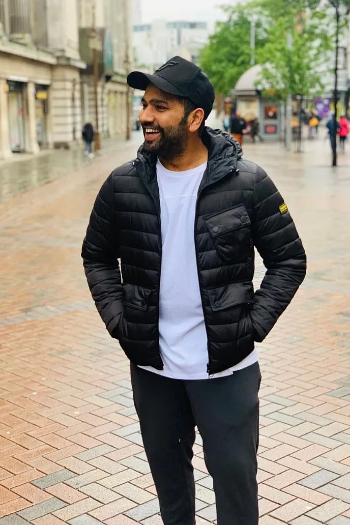 Women's sports need vigorous promotion too. Pictured here: Rohit Sharma 