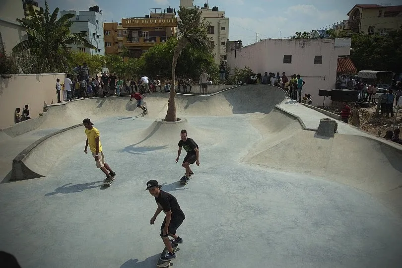 Holystoked Collective's skate park in Pune 