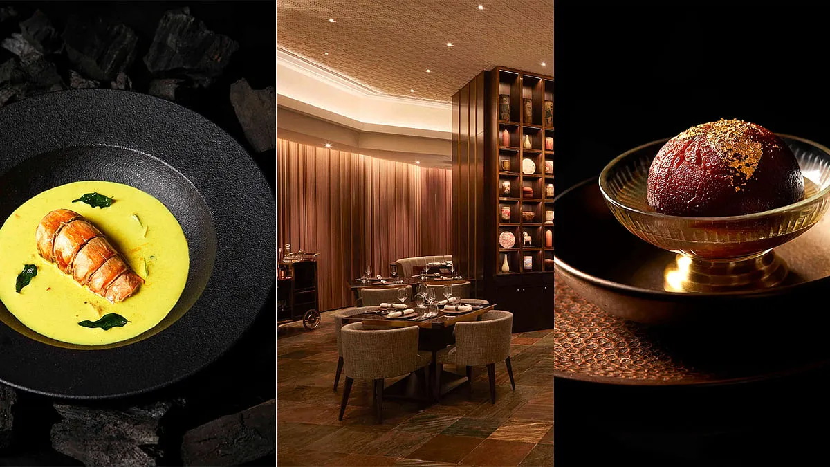 Saffron, MumbaiThe Indian restaurant at the JW Marriott in Juhu has just reopened after a complete overhaul of its space and menu. Chef Ajay Jain’s curated menu includes organically grown ingredients like turmeric from the foothills of the Jaintia Hills, Meghalaya and Basmati rice from Karnal, Haryana. Gucchi morels will be foraged from the high-altitude forest ranges of Anantnag, Kupwara and Kangan in the Himalayas. Spices that are procured include cinnamon from Sri Lankan forests, sharbati wheat from Madhya Pradesh and organic green elaichi from Kerala. In honour of the establishment’s name, saffron is sourced from Pulwama, Kashmir. Some of Jain’s dishes include Asparagus Galouti Kebabs, Mangalorean Confit Duck and Lobster Moilee. In keeping with the theme, the drinks on offer incorporate a spicy zing too.@saffron.mumbai 