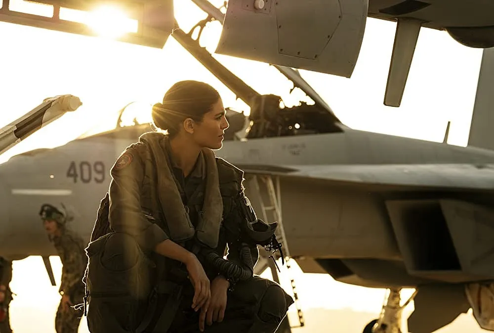 The cast includes Miles Teller, Glen Powell, Jon Hamm, Jennifer Connelly and Val Kilmer, who played Maverick’s arch nemesis Iceman in Top Gun 