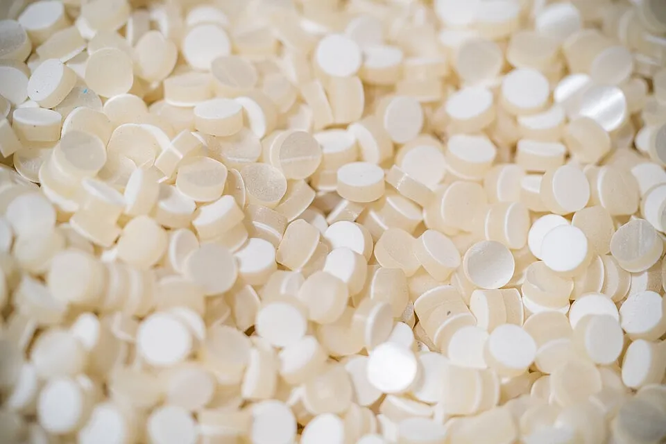 Post-consumer waste gets sent to  Hasiru Dala Innovations, who make buttons partly  from the plastic collected 