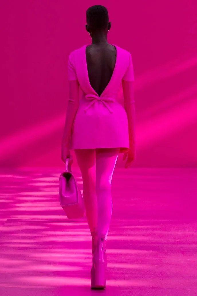 Valentino's Pierpaolo Piccioli managed to find a new trademark colour that would resonate with the millennial and Gen Z generations 