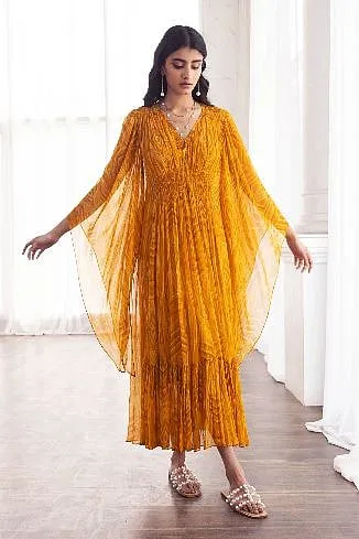 Ritu Kumar  reimagined kaftans into flowy  dresses that are perfect for  summer  TANMAY KOTHARI