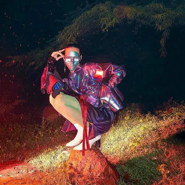 Akshat Bansal's Bloni has a vast repertoire of textile experiments which contains a range of futuristic textures and finishes 