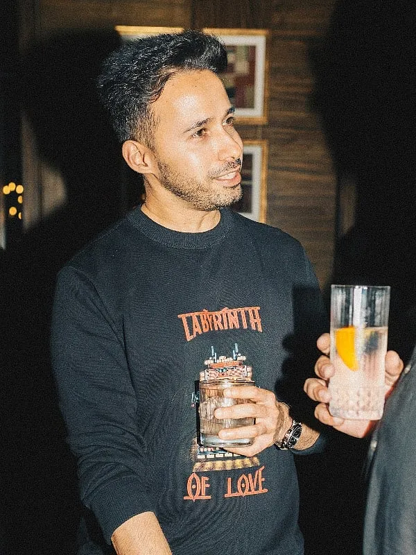 Investment banker and influencer, Rizwan Bachav. Image: Eeshani Mitra 