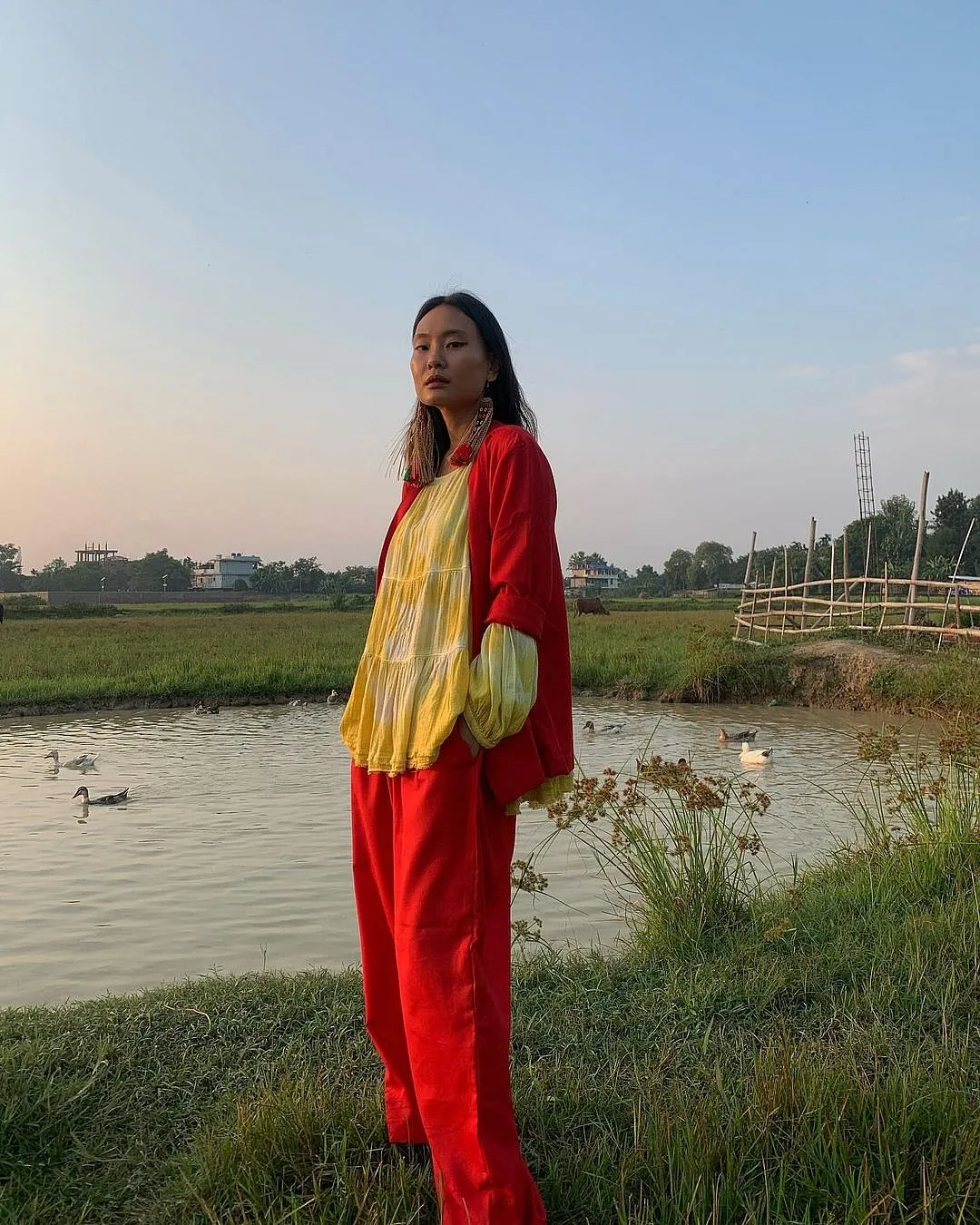 Carol Humtsoe:Like Sitlhou, Nagaland-born Carol Humtsoe also wears multiple hats; she’s an influencer, a model and the founder of Carol’s Shop & Tea Room—an Instagram vintage and thrift shop which is an extension of her love for slow fashion. Her personal style, like her Instagram account, although minimal, is dreamy and whimsical with lots of buttoned-down shirts thrown over roomy dresses and comfy pants.Instagram: @carolhumtsoe 