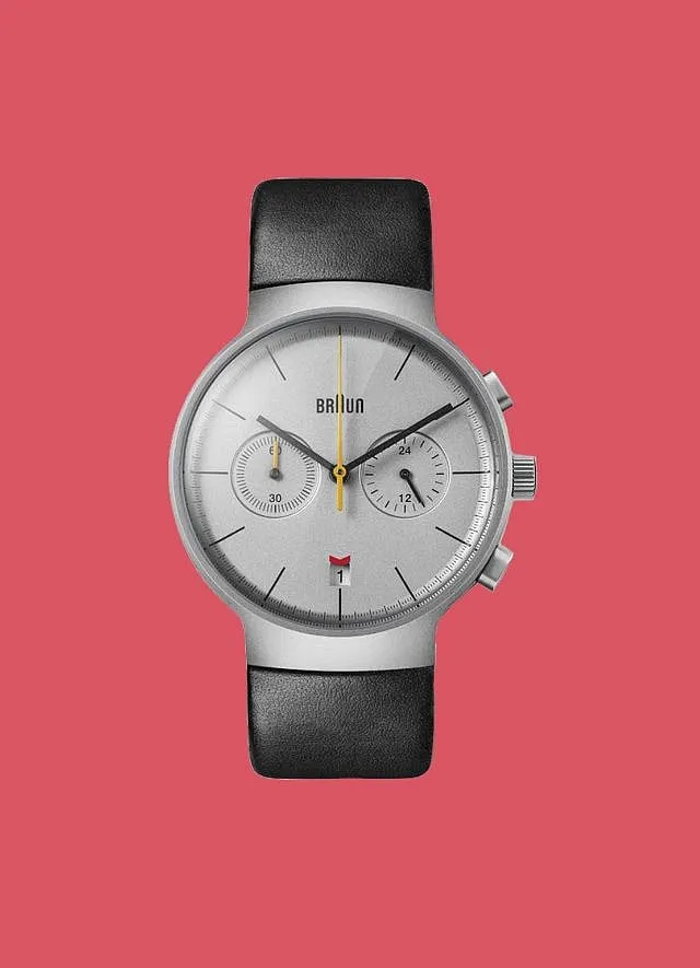 Braun is well-known for its beautifully designed home appliances, so it’s no surprise that its watches are absolutely lovely as well 
