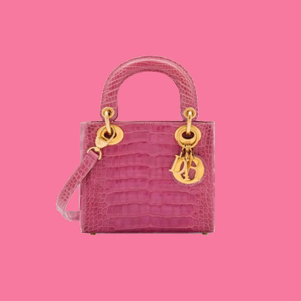 At Dior, the go-to piece would be the Lady Dior bags. Image: Christie's 