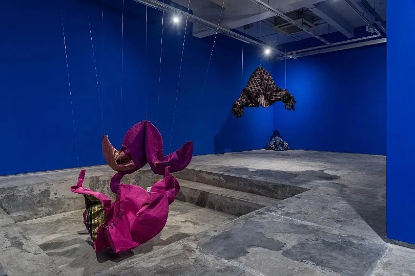 Kallol Datta's Volume 3 Issue 2 is a sophisticated and funky congruence of textile; Image: Vivian Sarky  