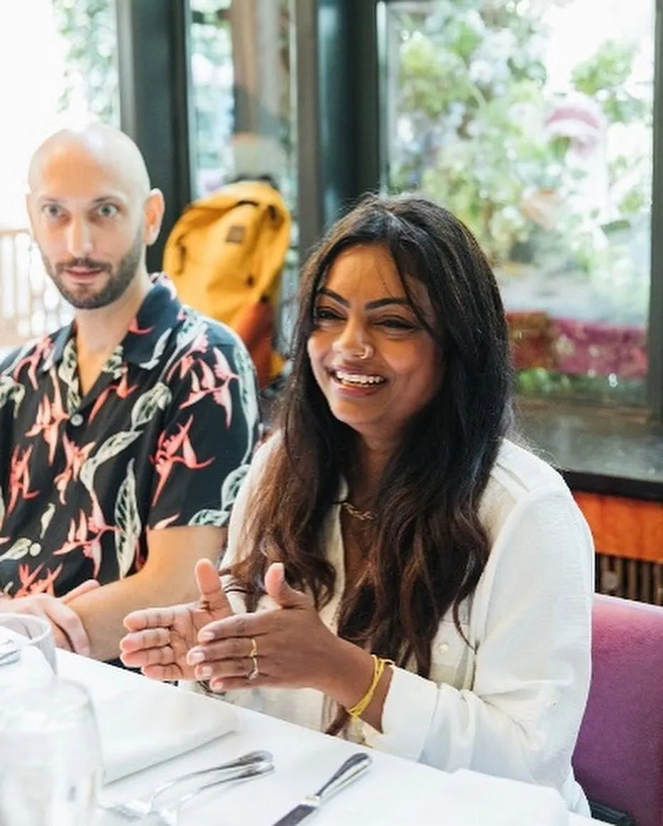 Runa Ray @runarayRuna Ray made headlines this year when Steven Kolb, president and CEO of the Council of Fashion Designers of America, wore a ten-year-old tuxedo that was re-worked by Ray to include hand-embroidered Swarovski crystalswith a message in Braille on it. As a designer, Ray provides nature-based solutions to encompass the reduce-reuse-recycle model. As an environmentalist, she often collaborates with the United Nations to educate consumers about ways to protect and preserve our oceans and endangered marine life through workshops. Apart from being a professional in a creative field and an activist, Ray is also the host of Fashion Stories, a podcast that puts the limelight on female fashion change-makers and innovators who are uplifting and championing the South Asian fashion community. 