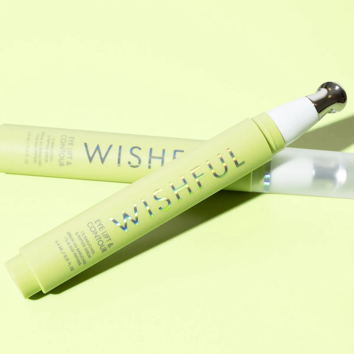 Wishful Eye Lift & Contour 1% Bakuchiol & Peptide SerumShop here₹ 3,900You can apply your favourite eye cream with your fingertips, but a cool rollerball applicator makes it much more fun. Think of this as the ultimate millennial eye cream: it swaps coffee out for matcha to de-puff, and employs bakuchiol in place of retinol to improve skin elasticity and enhance collagen production. 