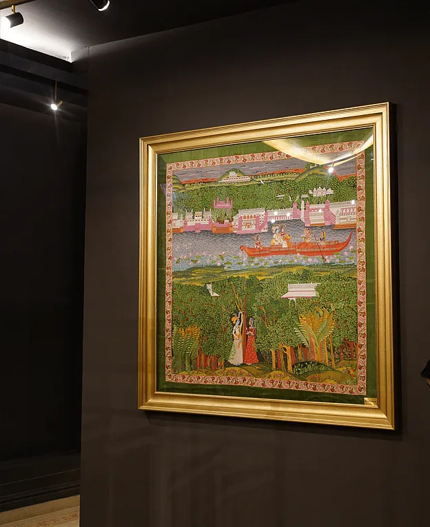 In Pichwai there is a different story behind each artwork 